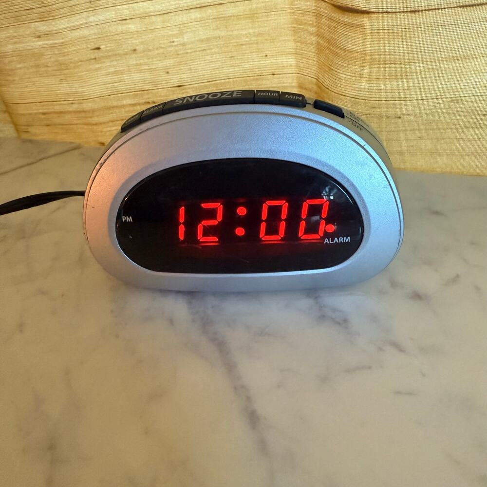 Sharp SPC089 Digital Alarm Clock with LED Display